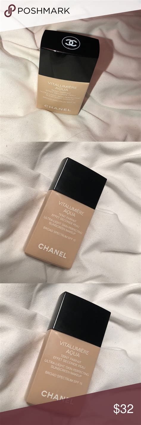 chanel vitalumiere aqua 10 beige|chanel vitalumiere aqua 20 beige.